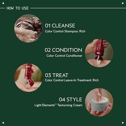 Aveda Light Elements Texturizing Creme - Light Hold Hair Styling Wax for All Hair Types, 2.5 fl oz Avelisse