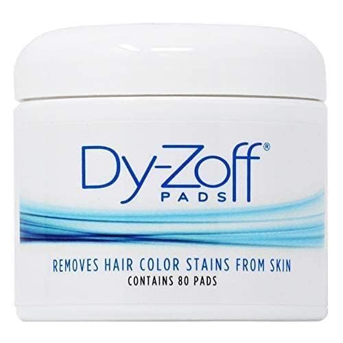 Dy-Zoff Hair Color Stain Remover Pads (80 Count) – Professional Hair Dye Remover for Skin – Pre-Saturated Cotton Pads to Remove Dye Stains – Fast-Acting & Gentle Color Remover for Dyed Hair - görsel 3