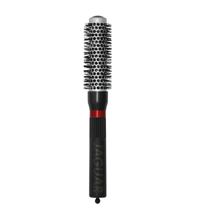 Jaguar T310 Thermal Round Hair Brush 25mm – Boar & Nylon Bristle Blow-Dry Brush for Volume, Curl & Shine – Heat-Retaining Barrel for Fast Styling – Professional Salon Brush for Short to Medium Hair