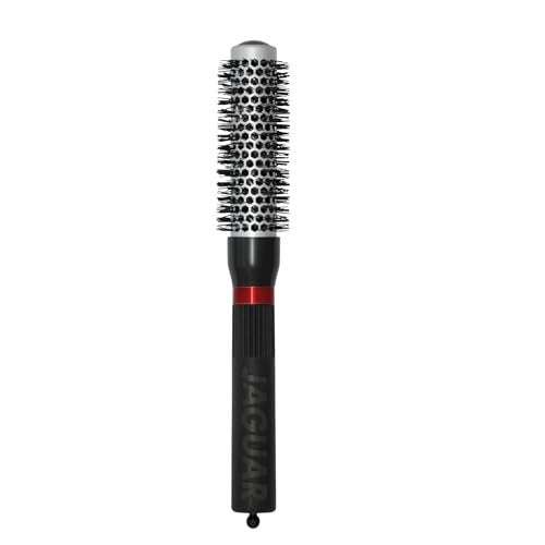 Jaguar T310 Thermal Round Hair Brush 25mm – Boar & Nylon Bristle Blow-Dry Brush for Volume, Curl & Shine – Heat-Retaining Barrel for Fast Styling – Professional Salon Brush for Short to Medium Hair - görsel 2