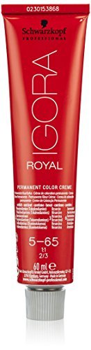 Schwarzkopf Igora Royal 5-65 Light Brown Chocolate Gold Permanent Hair Color 60ml Avelisse