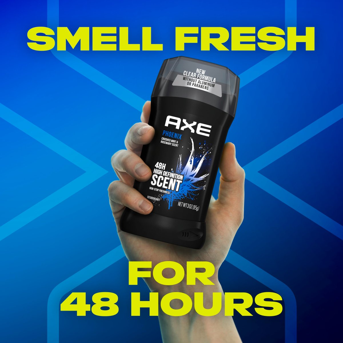 AXE Dual Action Deodorant Stick Phoenix Crushed Mint & Rosemary, Aluminum Free, 3oz Twin Pack for Men - görsel 10