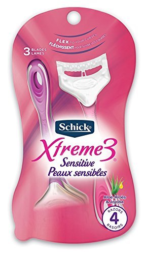 Schick Xtreme 3 Women's Sensitive Skin Disposable Razor - 4 Pack - görsel 1