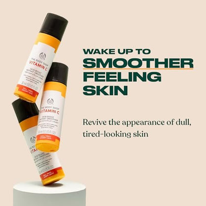 The Body Shop Vitamin C Skin Boost Instant Smoother – Radiance Boosting Face Serum, Lightweight for All Skin Types, Vegan, 30 ml Avelisse
