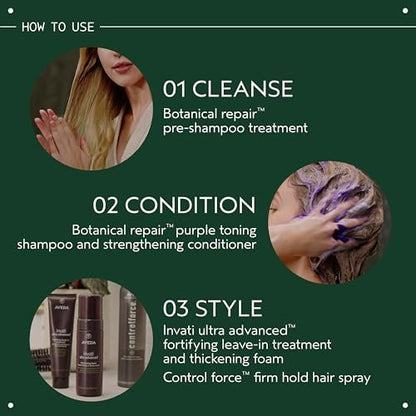Aveda Control Force Firm Hold Hair Spray – Humidity Protection & Long-Lasting Hold for All Hair Types, 9.1 oz Avelisse