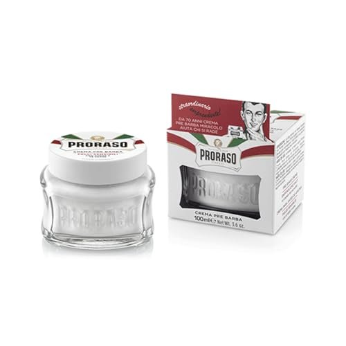 Proraso Pre Shave Conditioning Cream for Sensitive Skin - Oatmeal & Green Tea - Nourishing & Gentle Pre Shave Cream (3.6 oz) - görsel 2