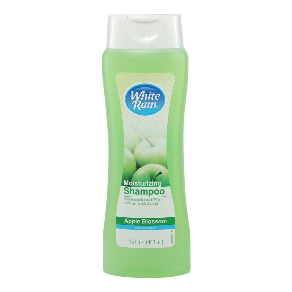 White Rain Moisturizing Shampoo - Apple Blossom Scent, 15 fl oz, Hydrating Shampoo for Men & Women, Paraben-Free & Cruelty-Free with White Lily, Green Tea, Rice Protein & Apple Fruit Extract - görsel 1