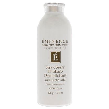 Eminence Strawberry Rhubarb Dermafoliant – Gentle Exfoliating Facial Scrub, 4.2 oz Avelisse