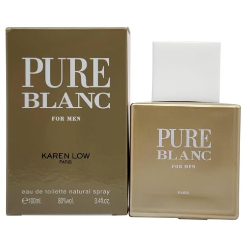 Karen Low Pure Blanc Eau De Toilette Spray for Men, 3.4 oz - görsel 2