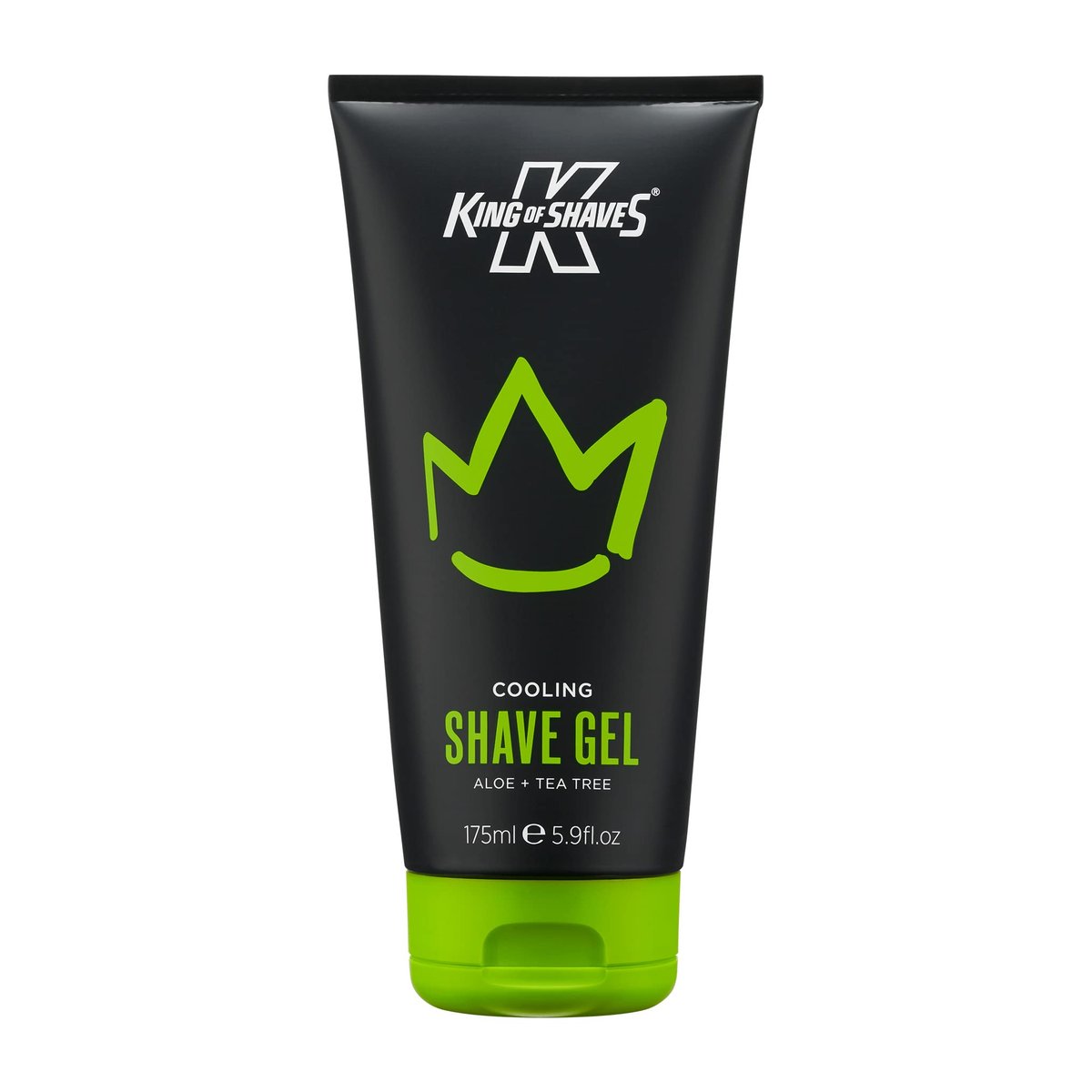 King of Shaves Cooling Shave Gel with Aloe & Tea Tree, 175ml (5 Fl Oz) Avelisse