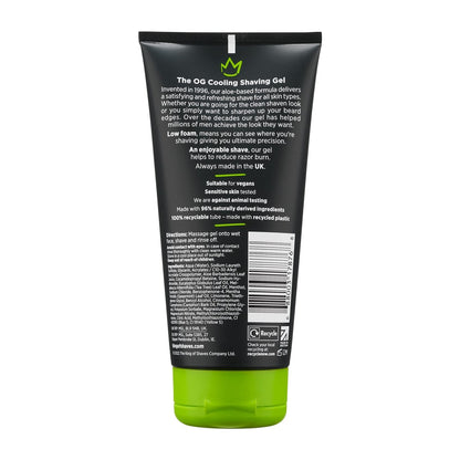 King of Shaves Cooling Shave Gel with Aloe & Tea Tree, 175ml (5 Fl Oz) Avelisse