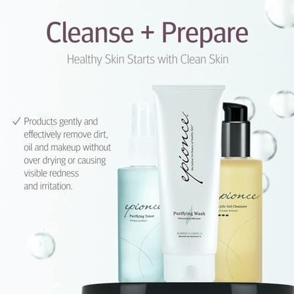 Epionce Purifying Toner – Gentle Acne & Blackhead Control Toner for Face & Body, Removes Dirt, Oil & Makeup, with Willow Bark, Cucumber & Menthol, Dermatologist-Developed, 4 Fl Oz Avelisse