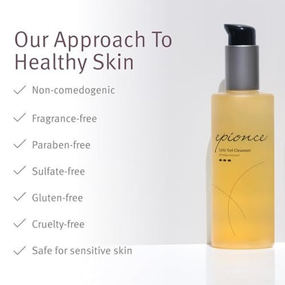 Epionce Lytic Gel Cleanser – Gentle Foaming Face Wash & Makeup Remover for Oily, Combination & Problem Skin | Acne & Oil-Control Cleanser with Willow Bark | Dermatologist Skincare Avelisse