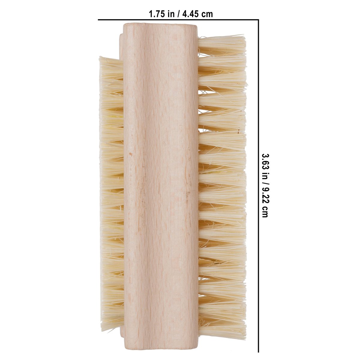 Redecker Tampico Fiber and Beechwood Nailbrush – 3-5/8 Inches, Natural Wood Nail Cleaning Brush - görsel 7