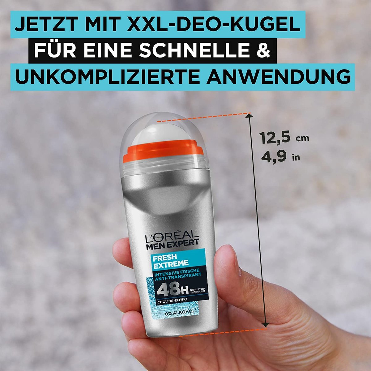 L'Oréal Paris Men Expert Deodorant Roll-On - Fresh Extreme, 50ml - görsel 5