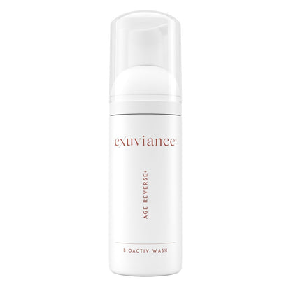 EXUVIANCE AGE REVERSE BioActiv Foaming PHA – PHA Exfoliation: Polyhydroxy Acid (PHA) gently exfoliates dead skin – Image 1