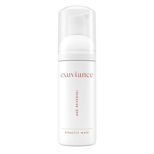 EXUVIANCE AGE REVERSE BioActiv Foaming PHA Face Wash and Makeup Remover – Soap-Free, 4.4 fl. oz. Avelisse