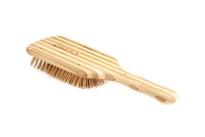 Bass Brushes The Green Brush - Bamboo Pin & Handle Large Paddle Hair Brush Avelisse