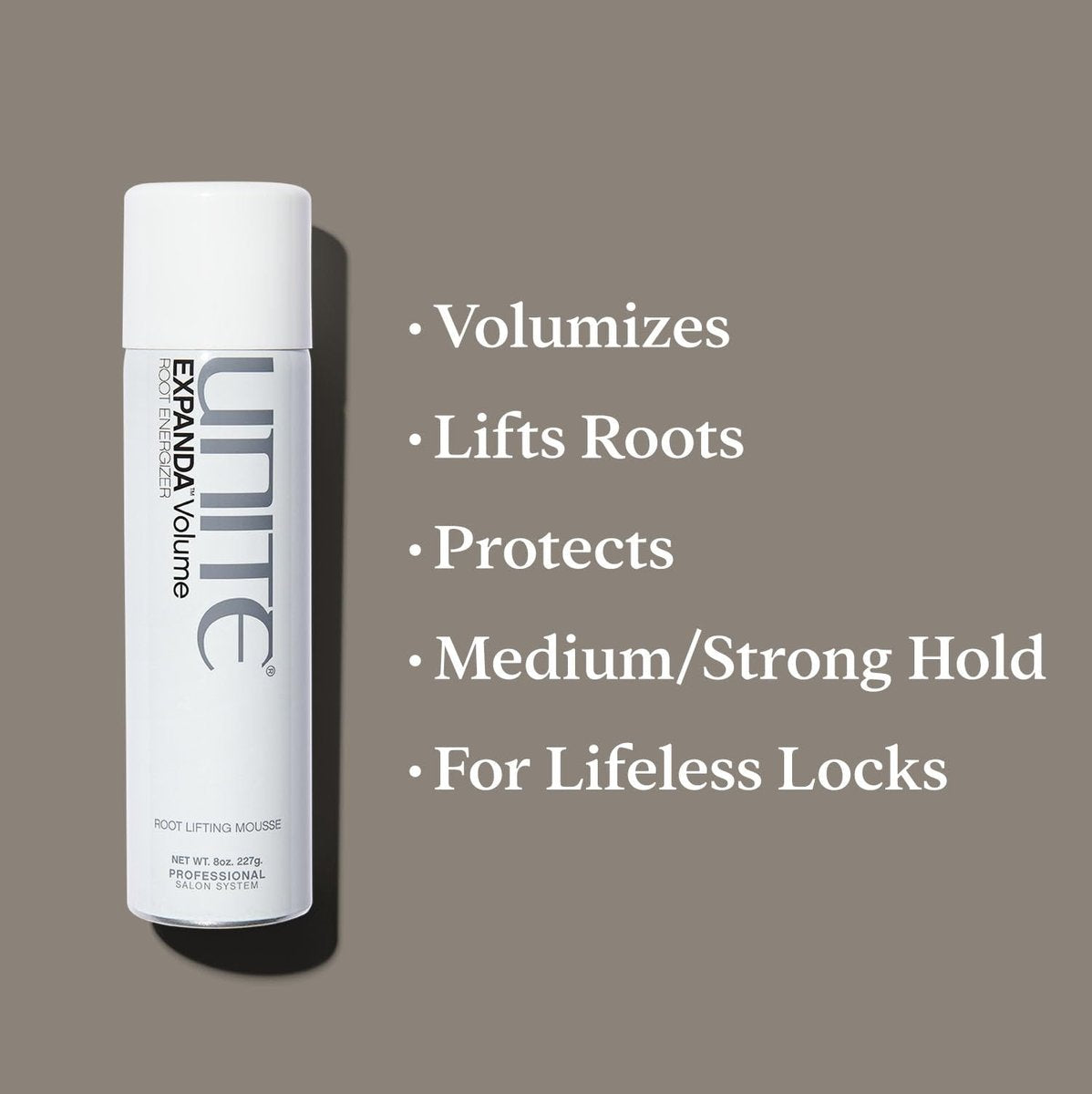 UNITE Hair EXPANDA Volume Root Lifting Foam – Instant Volume & Medium to Strong Hold with Thermal Protection – 8 oz Avelisse