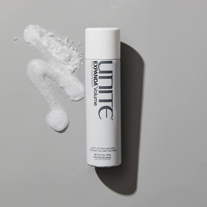 UNITE Hair EXPANDA Volume Root Lifting Foam – Instant Volume & Medium to Strong Hold with Thermal Protection – 8 oz Avelisse