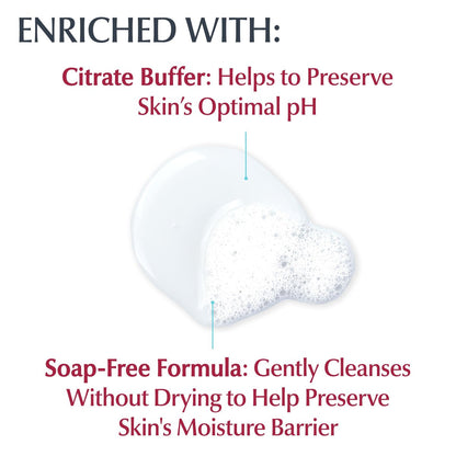 Eucerin Advanced Cleansing Body & Face Cleanser - Fragrance & Soap Free for Dry, Sensitive Skin - 16.9 fl. oz Bottle Avelisse