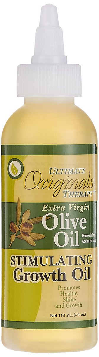 Originals by Africa's Best Therapy Extra Virgin Olive Oil Hair Growth Oil - Moisturizing & Conditioning Treatment for Hair, Skin, and Nails, 4 oz - görsel 1