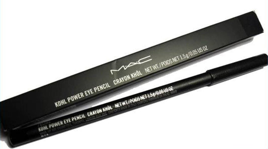 MAC Eye Kohl Eyeliner – Smolder (Black) – 0.05 oz – Intense, Smudge-Proof & Waterproof Kohl Pencil