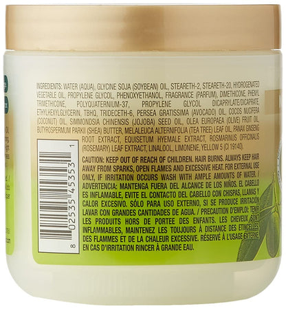 African Pride Olive Miracle Cream - 6 oz | Moisturizing Hair Cream for Dry, Curly & 4C Hair