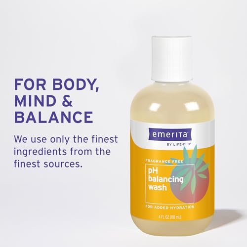 Emerita pH Balancing Feminine Wash, Hydrating Cleanser, Fragrance Free, 4 oz - görsel 12