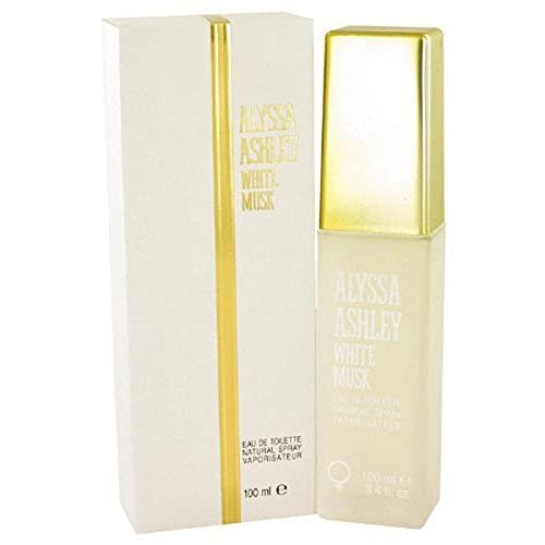 Alyssa Ashley White Musk Eau De Toilette Spray for Women, 3.4 oz - görsel 2