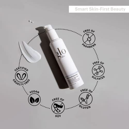 Glo Skin Beauty Oil-Free Moisturizer – Lightweight Hydrating Face Cream with Hyaluronic Acid for Oily & Aging Skin (1.7 oz) Avelisse