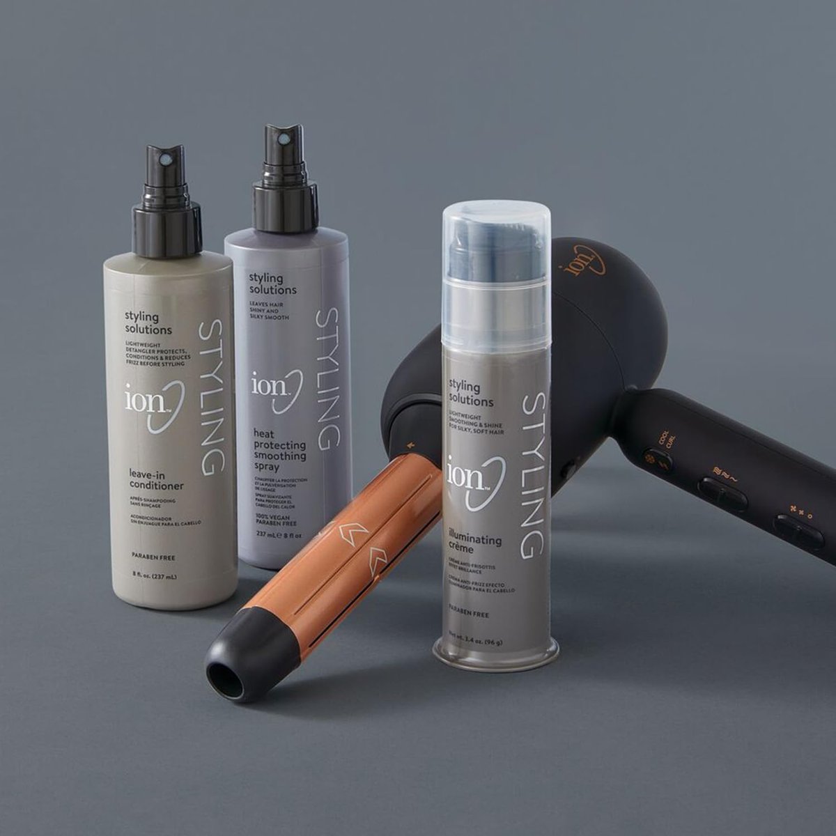 ion Silk Drops - Lightweight Hair Serum for Shine, Softness & Frizz Control with Silk Protein, 4 fl oz Avelisse