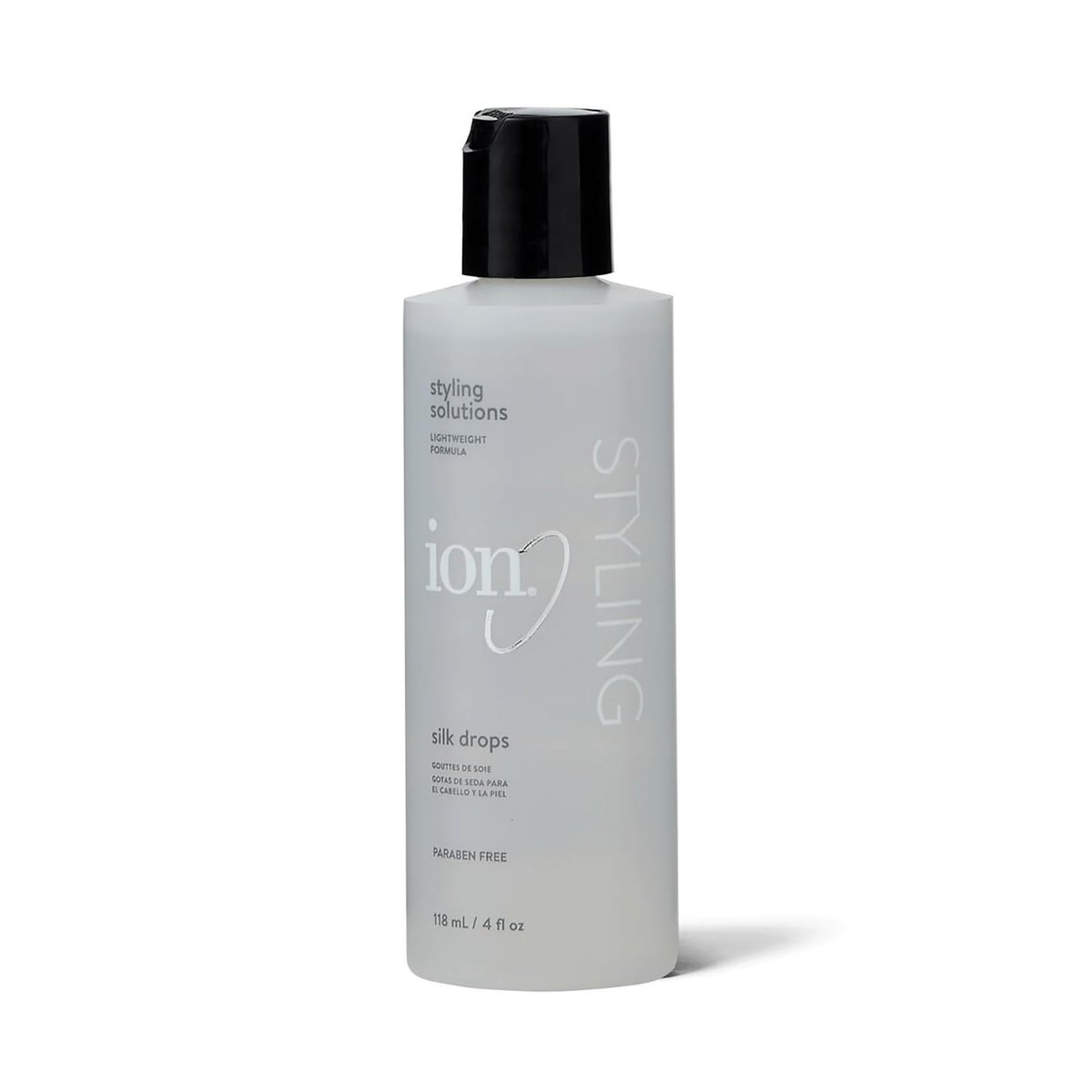 ion Silk Drops - Lightweight Hair Serum for Shine, Softness & Frizz Control with Silk Protein, 4 fl oz Avelisse