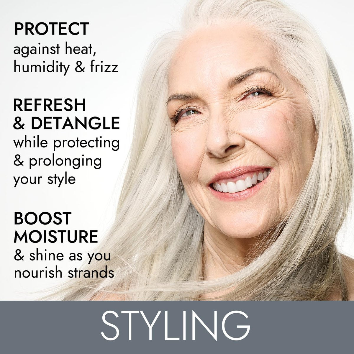 ion Silk Drops - Lightweight Hair Serum for Shine, Softness & Frizz Control with Silk Protein, 4 fl oz Avelisse