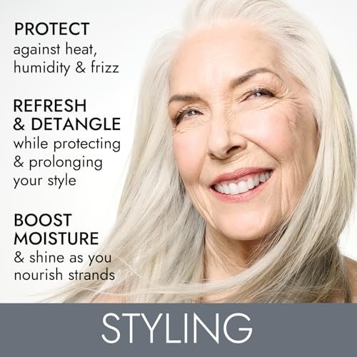 ion Silk Drops - Lightweight Hair Serum for Shine, Softness & Frizz Control with Silk Protein, 4 fl oz Avelisse