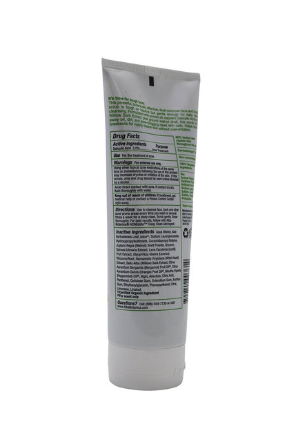 Alba Botanica Acnedote Face & Body Scrub - 4-Pack (1.99 oz Each)