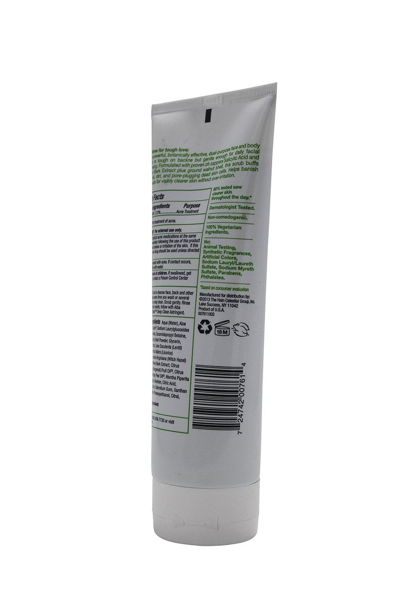 Alba Botanica Acnedote Face & Body Scrub - 4-Pack (1.99 oz Each) - görsel 3