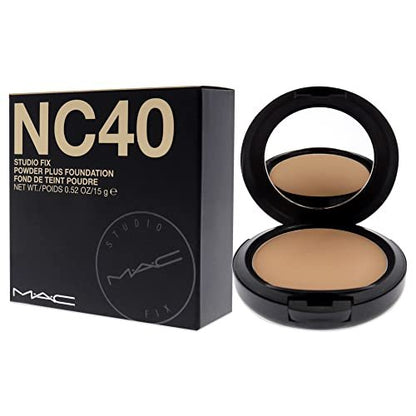 MAC Studio Fix Powder Plus Foundation - NC40 - 0.52 oz Avelisse