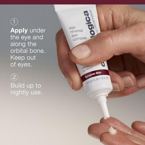 Dermalogica Age Reversal Eye Complex – Anti-Aging Retinol Eye Cream for Wrinkles & Dark Circles (0.5 Fl Oz) Avelisse