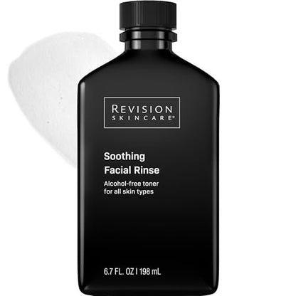 Revision Skincare Soothing Facial Rinse - Alcohol-Free Toner & Hydrating Face Wash for Sensitive Skin, 6.7 oz Avelisse