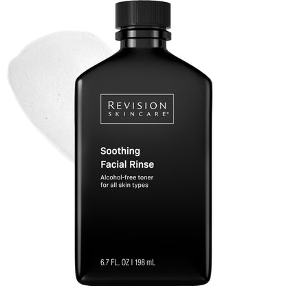 Revision Skincare Soothing Facial Rinse - Alcohol-Free Toner & Hydrating Face Wash for Sensitive Skin, 6.7 oz Avelisse