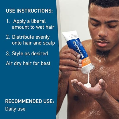 Frederick Benjamin Daily Hydrator - Hydrating Hair Cream with Light Hold for Men, Natural Hair Moisturizer, 5.1 oz Avelisse