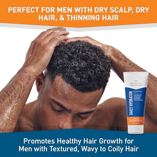 Frederick Benjamin Daily Hydrator - Hydrating Hair Cream with Light Hold for Men, Natural Hair Moisturizer, 5.1 oz Avelisse