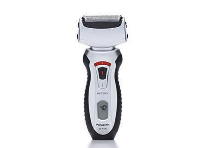Panasonic ES-RT51-S Arc3 Wet/Dry 3-Blade Cordless Electric Razor with Pivoting Head and Pop-up Trimmer, Silver Avelisse