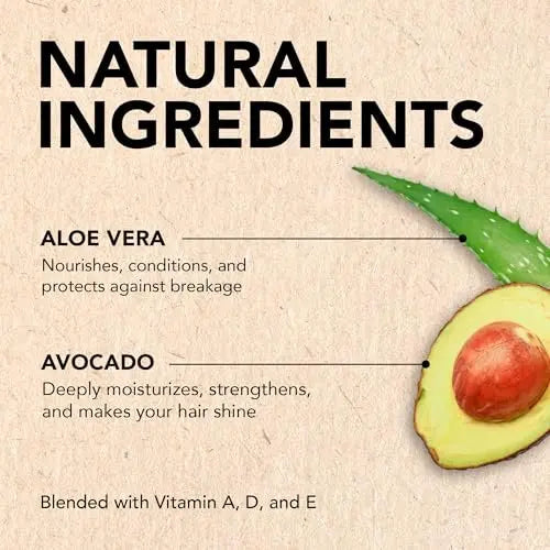 Dr. Miracle's Daily Moisturizing Gro Oil with Vitamins A, D, E, Avocado & Aloe Vera – Hair Growth & Scalp Treatment, 4 oz Avelisse