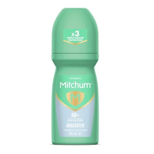 Mitchum Roll On Unperfumed Anti-Perspirant 100 ml – 48-Hour Odor & Wetness Protection for Sensitive Skin - görsel 2