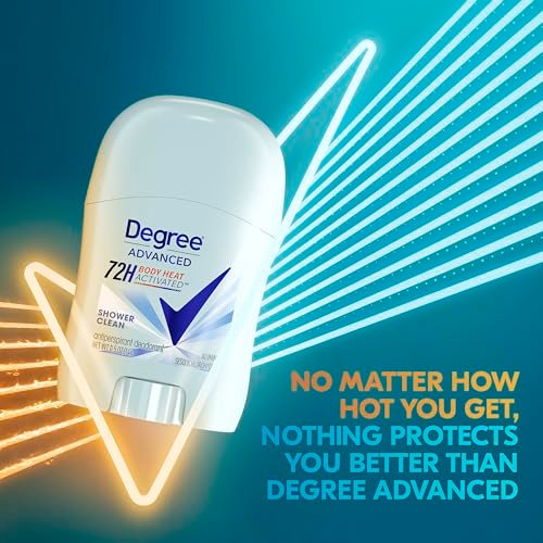 Degree Antiperspirant Deodorant Shower Clean 72-Hour Sweat & Odor Protection for Women, 0.5 oz - görsel 8
