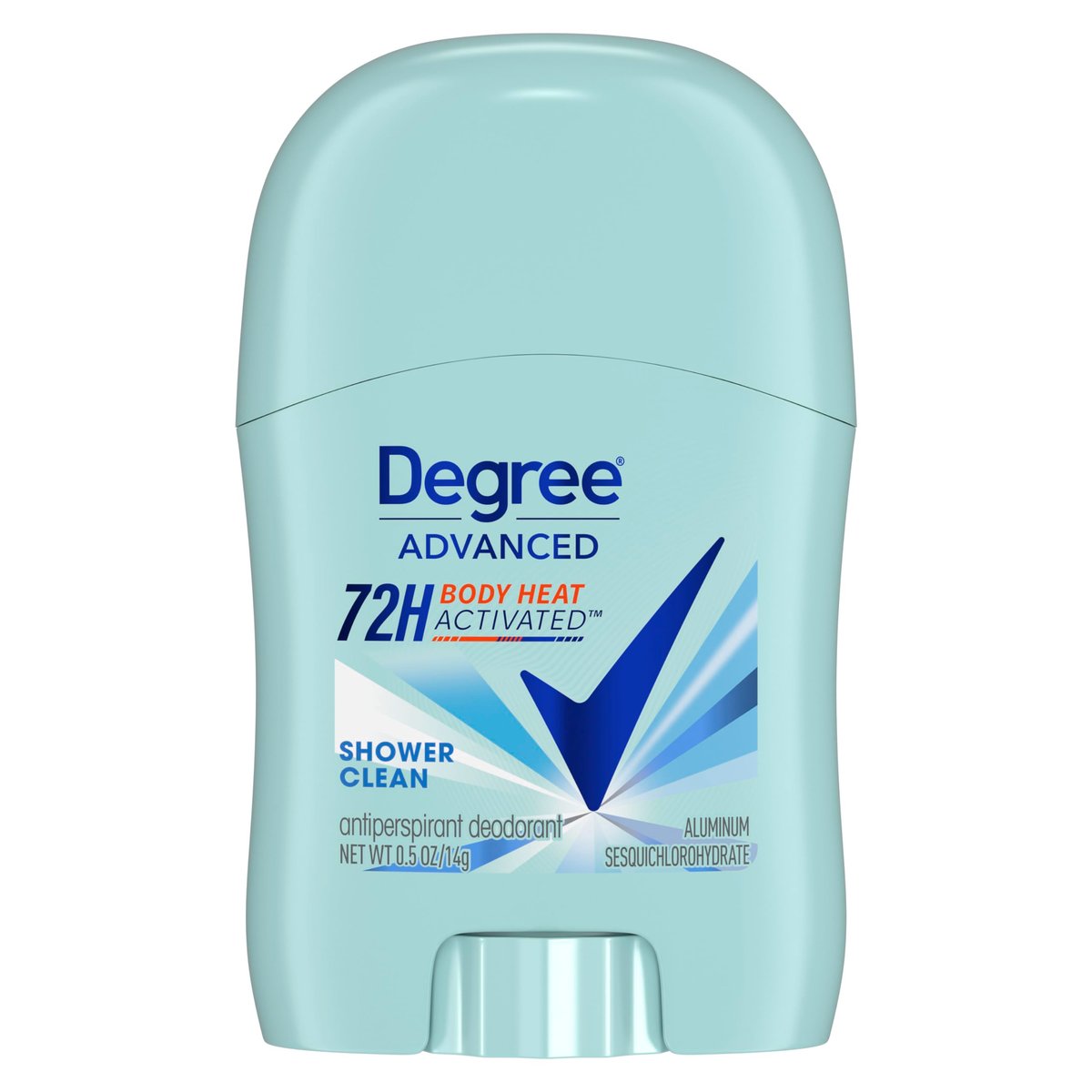 Degree Antiperspirant Deodorant Shower Clean 72-Hour Sweat & Odor Protection for Women, 0.5 oz - görsel 1
