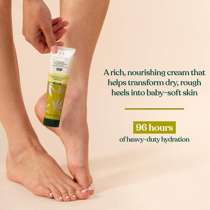 The Body Shop Hemp Foot Protector – Intensive Hydration for Ultra Dry Feet, 3.5 oz Avelisse