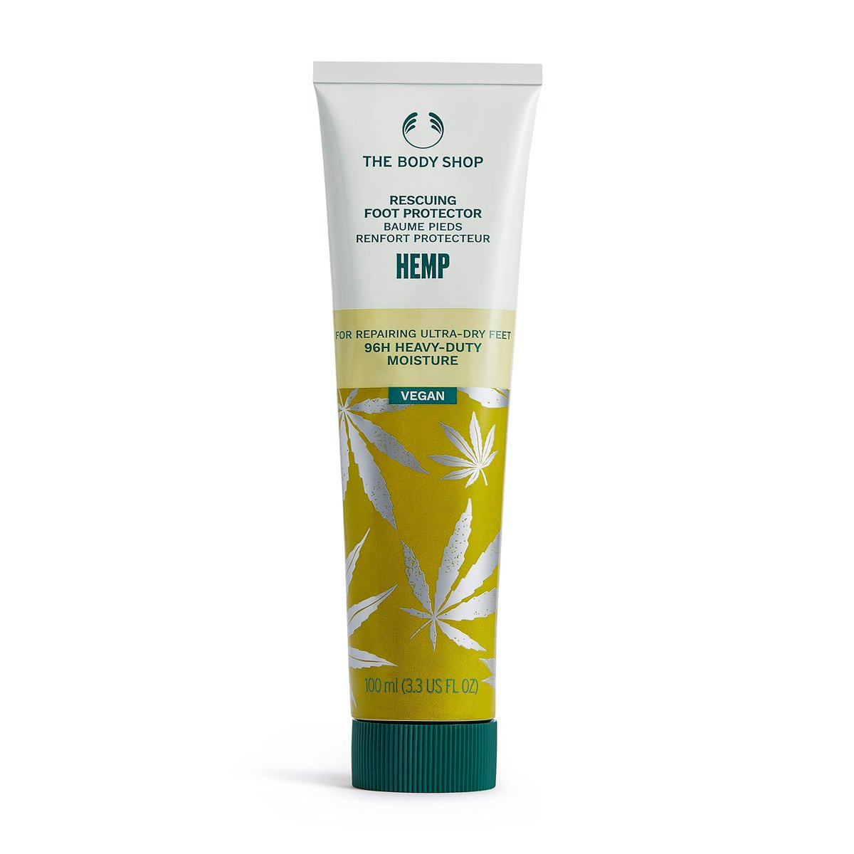 The Body Shop Hemp Foot Protector – Intensive Hydration for Ultra Dry Feet, 3.5 oz Avelisse